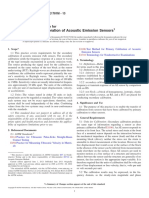 Secondary Calibration of Acoustic Emission Sensors: Standard Practice For