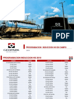 Cronograma de Inducciones 2019 PDF