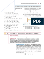 Sistemas de Ecuaciones Diferenciales