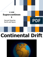 Supercontinen T: Second Quarter: Earth and Space