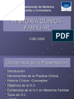 Historia Clinica Medicina Familiar