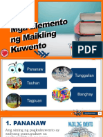 Elemento NG Maikling Kuwento