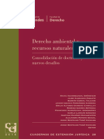 Cuaderno de Extensión Jurídica #28 Derecho Ambiental y Recursos Naturales