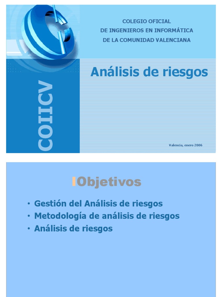 Análisis de Riesgos en Seguridad IT | PDF | Ciencia actuarial | Riesgo