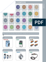 Dampers and actuators 