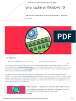 Manual para Borrar Caché en Windows 10, Mac y Linux - Solvetic
