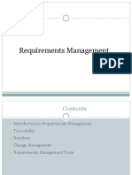 Requirements Management: SEG3101 (Fall 2009)