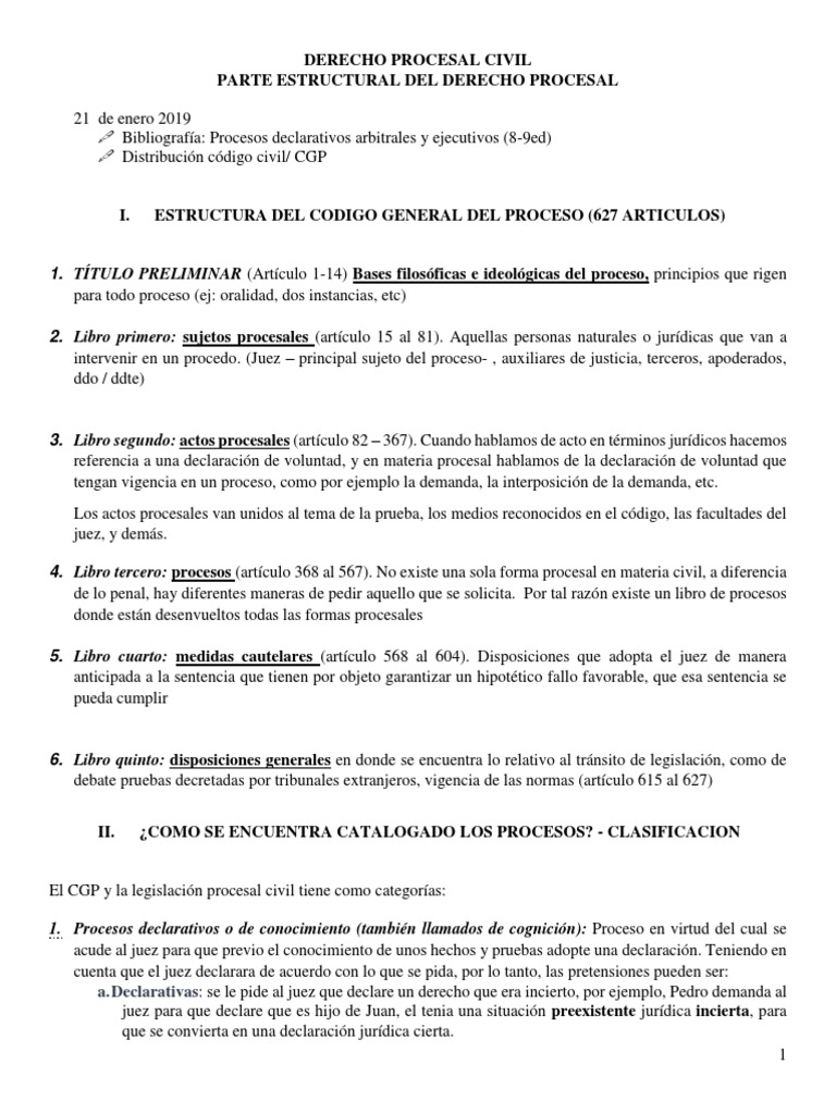 Procesal Civil | PDF | Ley procesal | Demanda judicial
