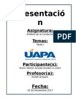 Tarea I Analisis de La Conducta