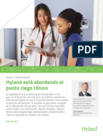 Hyland Healthcare Article Addressing Clinical Blind Spot