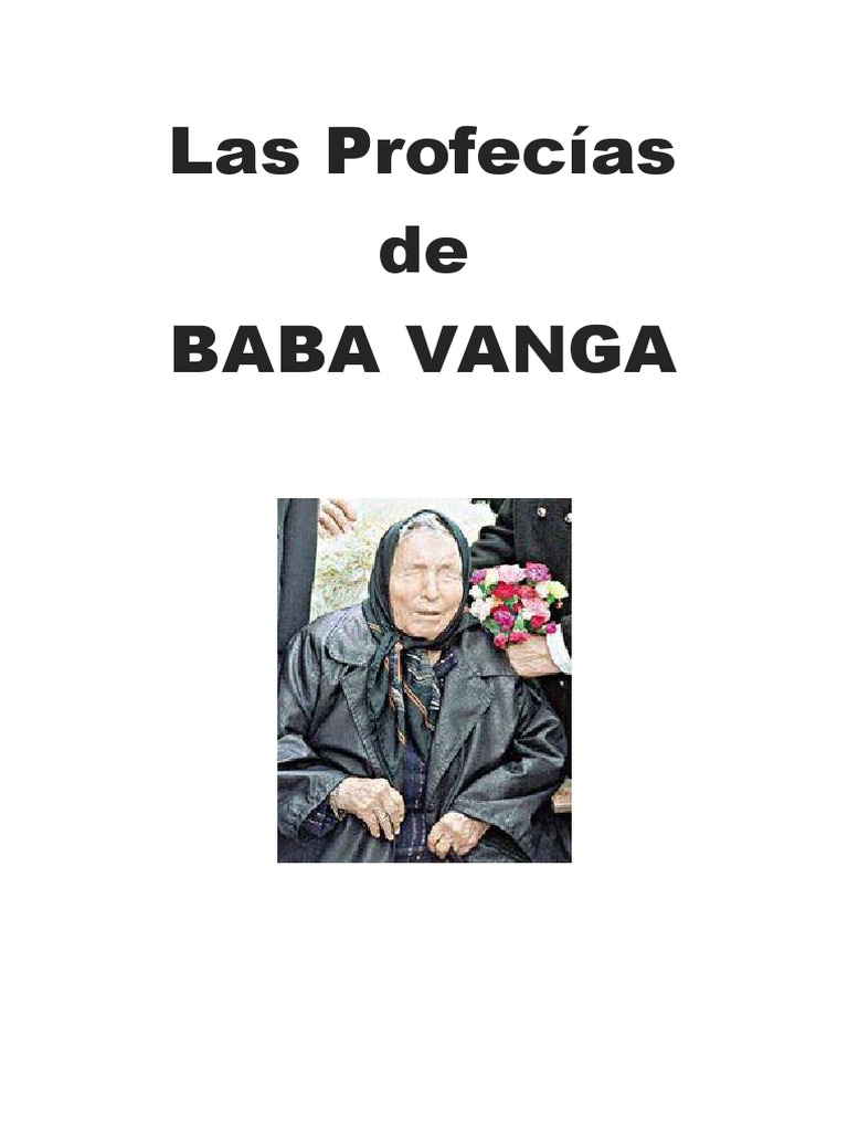 Las Profecías de Baba Vanga PDF PDF Science Astronomía