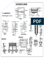 Equipamiento Urbano - Bancas (Eq-01)
