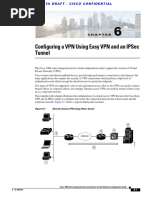 Configuring A VPN Using Easy VPN and An Ipsec Tunnel: Figure 6-1