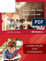 Alfabetizacao Letramento e Ciclo de Alfabetizacao Editora Moderna