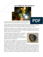 048 – Driver Para LEDS de Alta Potencia