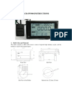 LCD Instructions SW900