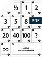 Cartas Planning Poker Scrum PDF