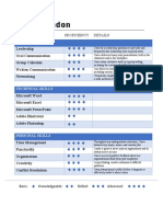 Skills Matrix