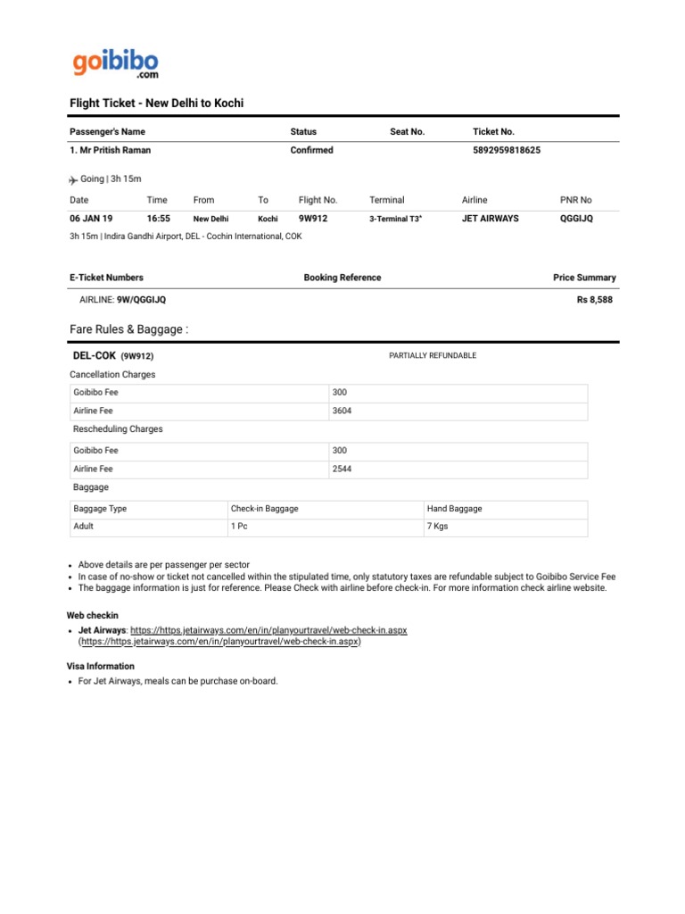 Goibibo Document | PDF | Service Industries | Aviation