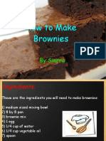 How To Make Brownies: By:Sierra
