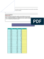 Ejemplo de aplicación de Funciones Estadística Básicas Excel - 9°