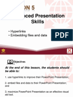 L5 Advanced Presentation Skills