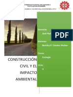 Construcción Civil y El Impacto Ambiental 