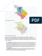 Manila Districts Population Density