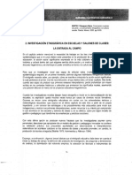 Bertely Investigacion Etnografica en La Escuela y Salones de Clases La Entrada Al Campo, Sesión 5