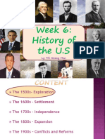 Week 6: History of The U.S: Ly Thi Hoang Men