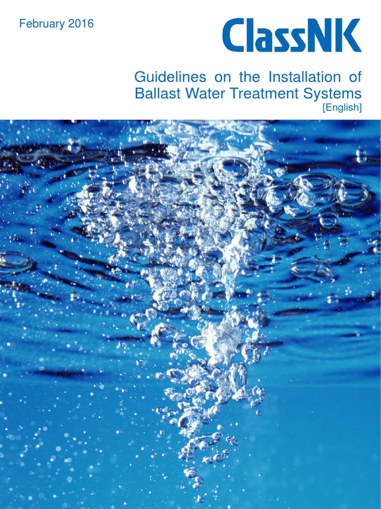 Guidelines on the Installation of Ballast Water Treatment Systems