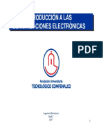 01 - PC (Clase #1) - Introducción A Las Comunicaciones Electrónicas