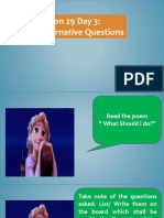 Alternative Questions Lesson