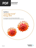 Codes For Cambridge Igcse Biology Syllabus | PDF | Science ...