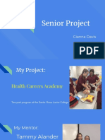 Senior Project Presentation-Gianna Davis