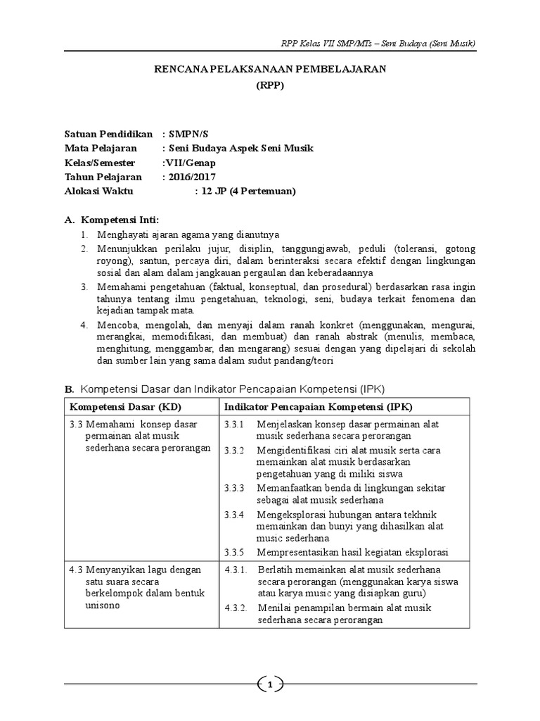 7 Bab 11 Seni Musik Memainkan Alat Musik Sederhana
