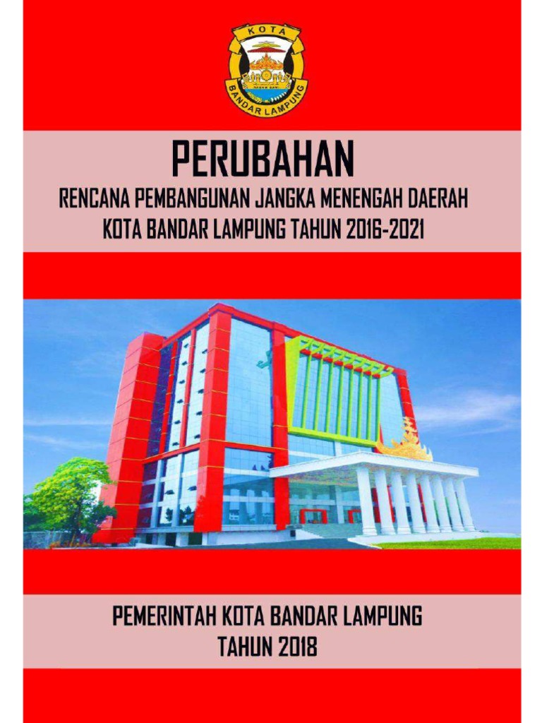Rpjmd Kota Bandar Lampung Pdf