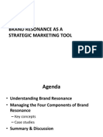 Brand Resonance As A Strategic Marketing Tool