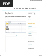 Excel Drop-Down List - Easy Excel Tutorial