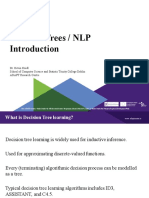 Decision Trees and NLP Introduction by Dr. Kevin Koidl