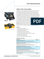 Fujikura 70S+ Fusion Splicer: Features