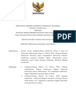 PMK No 4 Th 2019 Ttg Standar Teknis Pelayanan Dasar Pada Standar Pelayanan Minimal Bidang Kesehatan