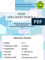 Oleh Azka Rizky Pamula: Presentasi Kasus