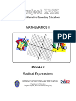 Module 4 - Radical Expressions.doc
