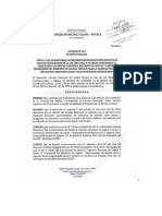 Acuerdo No. 012 de 2018