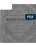 Rhosymedre - Score - OPT PDF