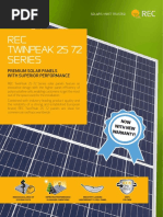 Solar Module 35Wp REC Specification PDF