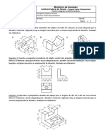 Desenho técnico: perspectivas isométricas e cavaleira