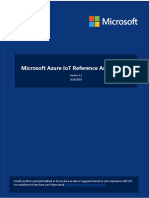 Microsoft Azure IoT Reference Architecture
