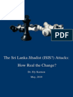 The Sri Lanka Jihadist Terrorist Attacks
